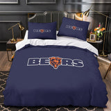 Laden Sie das Bild in den Galerie-Viewer, Chicago Bears Bedding Set Duvet Cover Without Filler