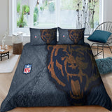 Laden Sie das Bild in den Galerie-Viewer, Chicago Bears Bedding Set Duvet Cover Without Filler