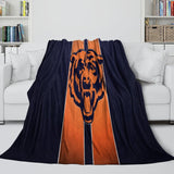 Charger l&#39;image dans la visionneuse de la galerie, Chicago Bears Blanket Flannel Fleece Throw Room Decoration