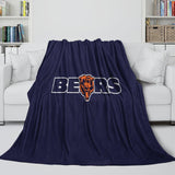 Charger l&#39;image dans la visionneuse de la galerie, Chicago Bears Blanket Flannel Fleece Throw Room Decoration