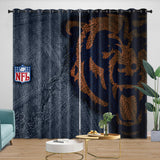 Load image into Gallery viewer, Chicago Bears Curtains Blackout Window Drapes Room Decoration
