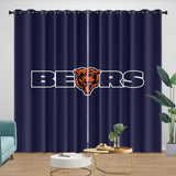 Load image into Gallery viewer, Chicago Bears Curtains Blackout Window Drapes Room Decoration