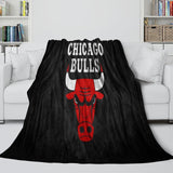 Laden Sie das Bild in den Galerie-Viewer, Chicago Bulls Blanket Flannel Fleece Throw Room Decoration