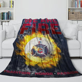 Carica l&#39;immagine nel visualizzatore Galleria, Chicago Fire Soccer Club Blanket Flannel Fleece Throw Room Decoration