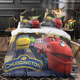 Laden Sie das Bild in den Galerie-Viewer, Chuggington Bedding Set Duvet Cover Without Filler