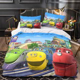 Laden Sie das Bild in den Galerie-Viewer, Chuggington Bedding Set Duvet Cover Without Filler