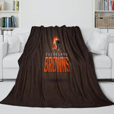 Load image into Gallery viewer, Cleveland Browns Blanket Flannel Fleece Throw Room Decoration