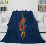 Carica l&#39;immagine nel visualizzatore Galleria, Cleveland Cavaliers Blanket Flannel Fleece Throw Room Decoration