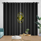 Charger l&#39;image dans la visionneuse de la galerie, Columbus Crew SC Curtains Blackout Window Drapes Room Decoration