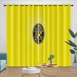 Laden Sie das Bild in den Galerie-Viewer, Columbus Crew SC Curtains Blackout Window Drapes Room Decoration