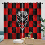 Load image into Gallery viewer, D.C. United Curtains Blackout Window Drapes Room Decoration