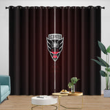 Load image into Gallery viewer, D.C. United Curtains Blackout Window Drapes Room Decoration