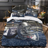 Carica l&#39;immagine nel visualizzatore Galleria, Dallas Cowboys Bedding Set Duvet Cover Without Filler