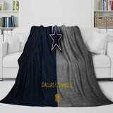 Laden Sie das Bild in den Galerie-Viewer, Dallas Cowboys Blanket Flannel Fleece Throw Room Decoration