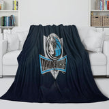 Laden Sie das Bild in den Galerie-Viewer, Dallas Mavericks Blanket Flannel Fleece Throw Room Decoration