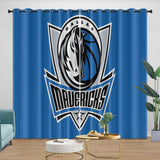 Charger l&#39;image dans la visionneuse de la galerie, Dallas Mavericks Curtains Blackout Window Drapes Room Decoration