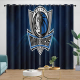 Charger l&#39;image dans la visionneuse de la galerie, Dallas Mavericks Curtains Blackout Window Drapes Room Decoration