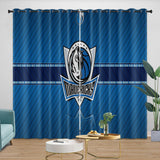 Charger l&#39;image dans la visionneuse de la galerie, Dallas Mavericks Curtains Blackout Window Drapes Room Decoration