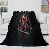 Charger l&#39;image dans la visionneuse de la galerie, Deadpool And Wolverine Blanket Flannel Fleece Throw Room Decoration