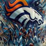 Load image into Gallery viewer, Denver Broncos Bedding Set Duvet Cover Without Filler