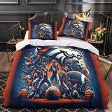 Load image into Gallery viewer, Denver Broncos Bedding Set Duvet Cover Without Filler