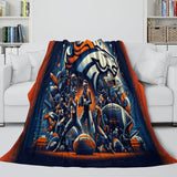 Load image into Gallery viewer, Denver Broncos Blanket Flannel Fleece Throw Room Decoration