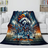 Load image into Gallery viewer, Denver Broncos Blanket Flannel Fleece Throw Room Decoration