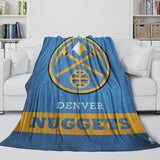 Laden Sie das Bild in den Galerie-Viewer, Denver Nuggets Blanket Flannel Fleece Throw Room Decoration