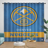 Laden Sie das Bild in den Galerie-Viewer, Denver Nuggets Curtains Blackout Window Drapes Room Decoration