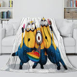 Carica l&#39;immagine nel visualizzatore Galleria, Despicable Me 4 Blanket Flannel Fleece Throw Room Decoration