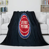 Charger l&#39;image dans la visionneuse de la galerie, Detroit Pistons Blanket Flannel Fleece Throw Room Decoration