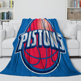 Charger l&#39;image dans la visionneuse de la galerie, Detroit Pistons Blanket Flannel Fleece Throw Room Decoration