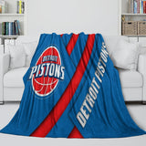 Charger l&#39;image dans la visionneuse de la galerie, Detroit Pistons Blanket Flannel Fleece Throw Room Decoration