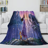 Carica l&#39;immagine nel visualizzatore Galleria, Disney Wish Blanket Flannel Fleece Throw Room Decoration