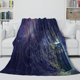 Charger l&#39;image dans la visionneuse de la galerie, Doctor Who Blanket Flannel Fleece Throw Room Decoration