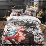 Carica l&#39;immagine nel visualizzatore Galleria, Dr Stone Hd Anime Bedding Set Duvet Cover Without Filler