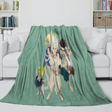 Carica l&#39;immagine nel visualizzatore Galleria, Dr Stone Hd Anime Blanket Flannel Fleece Throw