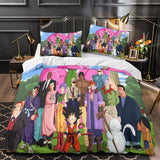 Carica l&#39;immagine nel visualizzatore Galleria, Dragon Ball Bedding Set Kids Quilt Duvet Cover Without Filler