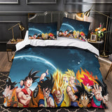 Carica l&#39;immagine nel visualizzatore Galleria, Dragon Ball Bedding Set Kids Quilt Duvet Cover Without Filler