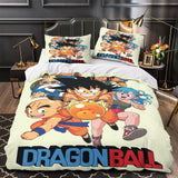 Carica l&#39;immagine nel visualizzatore Galleria, Dragon Ball Bedding Set Kids Quilt Duvet Cover Without Filler