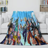 Load image into Gallery viewer, Dragon Ball Blanket Flannel Fleece Kids Throw Room Decoration