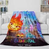 Carica l&#39;immagine nel visualizzatore Galleria, Elemental Blanket Flannel Fleece Throw Room Decoration