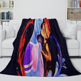 Carica l&#39;immagine nel visualizzatore Galleria, Elemental Blanket Flannel Fleece Throw Room Decoration