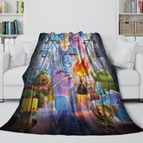 Carica l&#39;immagine nel visualizzatore Galleria, Elemental Blanket Flannel Fleece Throw Room Decoration