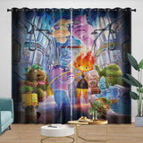 Laden Sie das Bild in den Galerie-Viewer, Elemental Curtains Blackout Window Drapes Room Decoration