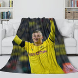 Load image into Gallery viewer, Erling Haaland Blanket Flannel Throw Room Decoration