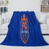 Carica l&#39;immagine nel visualizzatore Galleria, FC Cincinnati Blanket Flannel Fleece Throw Room Decoration