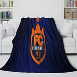 Carica l&#39;immagine nel visualizzatore Galleria, FC Cincinnati Blanket Flannel Fleece Throw Room Decoration