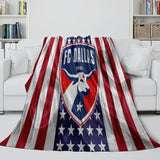 Laden Sie das Bild in den Galerie-Viewer, FC Dallas Blanket Flannel Fleece Throw Room Decoration