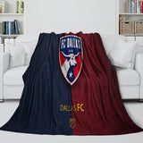 Charger l&#39;image dans la visionneuse de la galerie, FC Dallas Blanket Flannel Fleece Throw Room Decoration